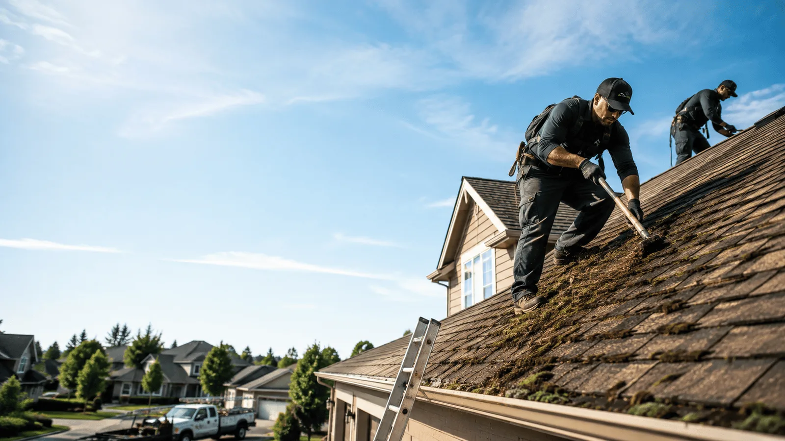 Roof Moss Removal in Kelly, LA near me